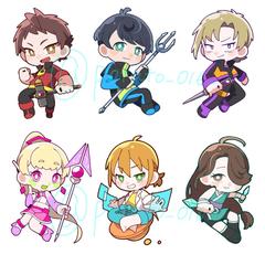 SDキャラクターイラスト