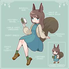 キャラクターデザイン例