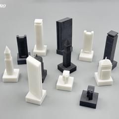 SLS 3Dプリント チェスの駒