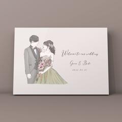 結婚式 ウェルカムボード