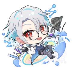 IRIAMライバー様　ミニキャラ制作