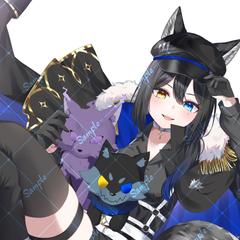 IRIAMライバー様周年記念イラスト