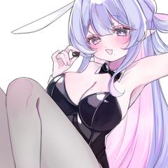 バニーガールの女の子