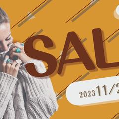 秋のSALE広告バナー