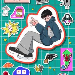 シール風イラスト