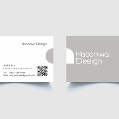 【名刺】Haconiwa Design