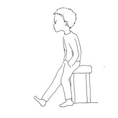 子供の横顔