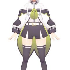 Vtuber Live2Dパーツ分けイラスト