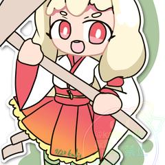 自主製作　かがみもちイメージ娘