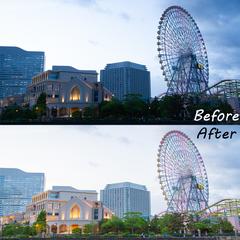 暗く撮れてしまった写真を...