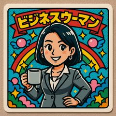 ビックリマン風の画像生成