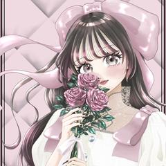 メタリックな薔薇