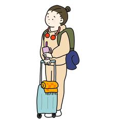 旅慣れ女子