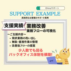 業務改善　業務フローの可視化