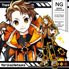 【６頭身】衣装デザイン＋立ち絵制作