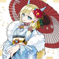 【仕事絵】青神寵様 お正月イラスト