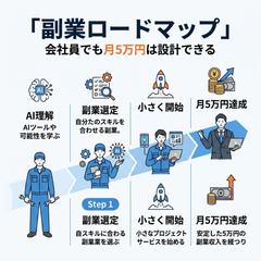 会社員の副業ロードマップ