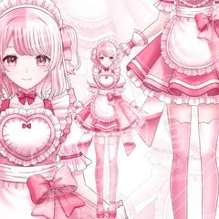 Vtuberモデル 立ち絵