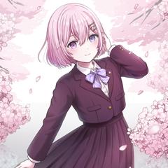 一枚絵イラスト