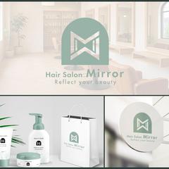 Hair Salon Mirror様　ロゴ制作
