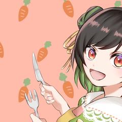けろうさぎ。様 軍鶏カレーコラボイラスト