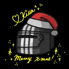 ゲームアイテム風Xmasイラスト