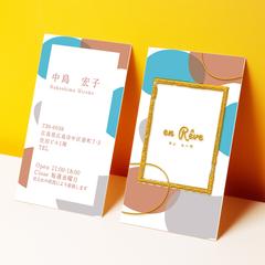 新規オープンアパレルショップ名刺デザイン