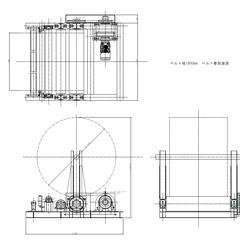 ベルト巻取装置組立図