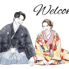 ウェルカムボードのイラスト作成のサンプルです！