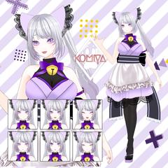 【VRoid改変】和風メイド001【限定1点販売用に制作】