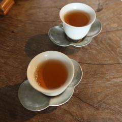 お茶しながら♥︎