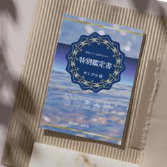 2つの占術から導く鑑定用の新しい「鑑定書」が完成しました