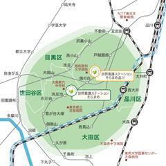 訪問看護のエリアマップ制作