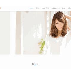 ヘアサロンのHP