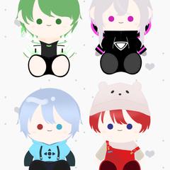 ぬいぐるみ風イラスト