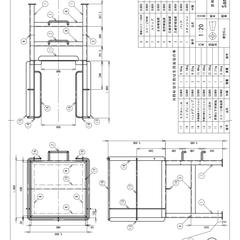 昇降台製作図サンプル1