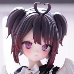 レジンウィッグ　【ロップイヤーラビット】