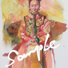 絵画　アート　肖像画