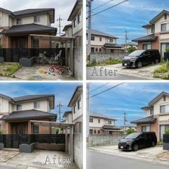 【Before/After】築20年中古戸建の外観写真事例