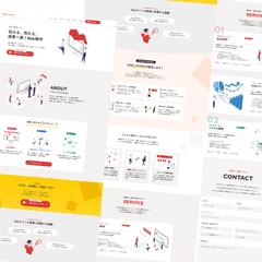 新規Web制作サービスサイト制作