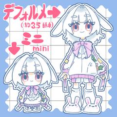 デフォルメ・SD頭身サンプル