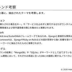 Kindle出版テーマ診断 サンプル②「考察」