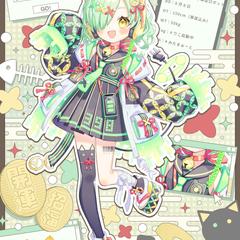 三珠りこ様宣伝画像デザイン
