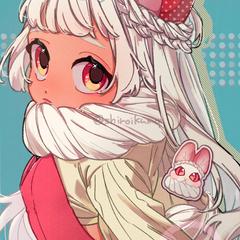 【oc】ｼｮｰﾄｹｰｷうさちゃん