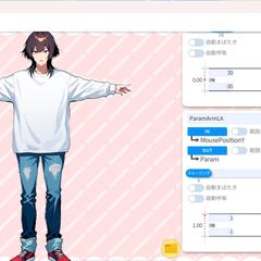 自作AIモデルのVTubeStudio稼働実証　技術サンプル