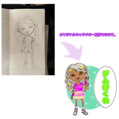 キャラクラー制作一から承ります。