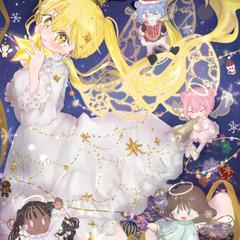 厚塗りカラーイラスト(一枚絵) サンプル　