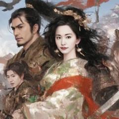 戦国絵巻（ポストカードデザイン）