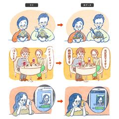 イラストラフ→本データ