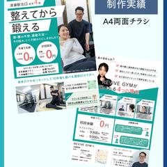 パーソナルジム【NEW OPEN】集客チラシ